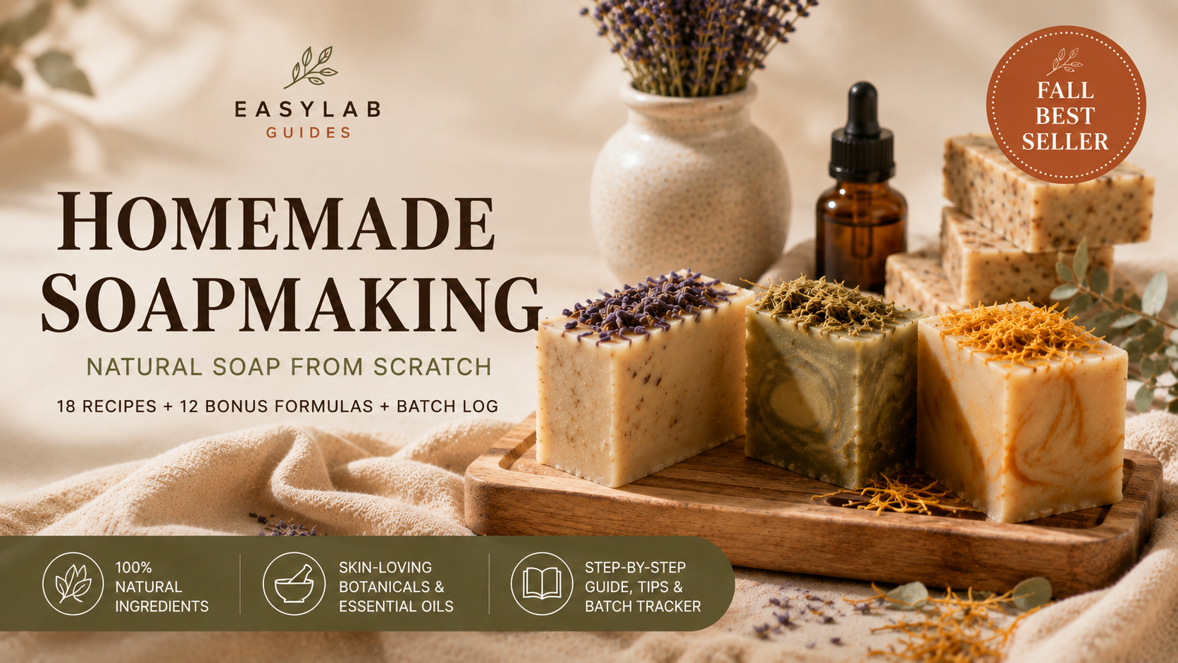Natural Cold Process Soapmaking at Home
